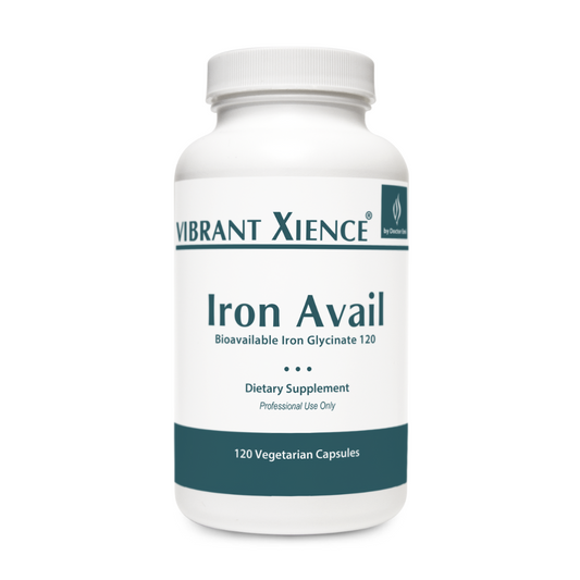 Iron Avail – Bioavailable Iron Glycinate 120