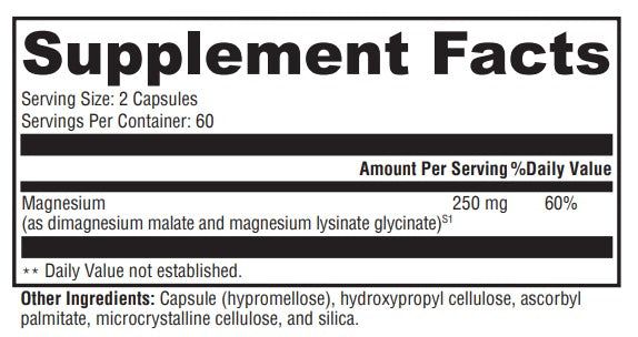 Optimum Magnesium Glycinate & Malate Chelate